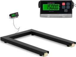 Steinberg Waga płozowa belkowa paletowa LCD 1500 / 0.5 kg 121 x 84 cm