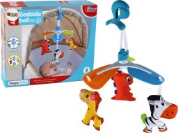 LeanToys Karuzelka Dla Dzieci Klips Zwierzątka Kolorowa