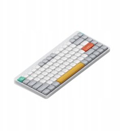 Klawiatura Nuphy - Air75 V2 Wireless Mechanical Keyboard - Bezprzewodowa Klawiatura Mechaniczna Slim Ionic White Cowberry