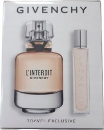 Givenchy L'Interdit zestaw prezentowy dla kobiet parfémovaná woda 80 ml + parfémovaná woda 12,5 ml