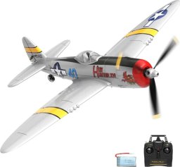 Samolot zdalnie sterowany VolantexRC Volantex RC Samolot P47 Thunderbolt 400mm z systemem stabilizacji Xpilot One Key Aerobatic Idealny dla początkujących 761-16 RTF