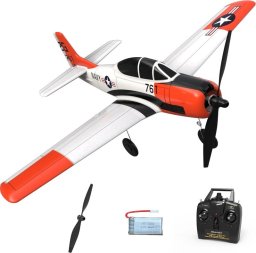 Samolot zdalnie sterowany VolantexRC T-28 Trojan 4CH z systemem stabilizacji Xpilot One Key Aerobatic 761-9 RTF