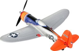 Samolot zdalnie sterowany TopRcHobby TOP RC Hobby Mini P47 z systemem stabilizacji TOP-Gyro 402MM RTF - Kolor pomarańczowo srebrny - top104B02