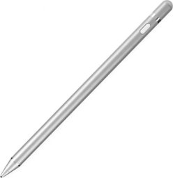 Rysik Transcend "Rechargeable Superfine Stylus Pen with High sensitivity 1.4mm Silver"