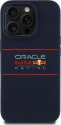 Red Bull Red Bull RBHMP14L24SIHSRV iPhone 14 Pro 6.1" Hard Case Navy Silicone Horizontal Logo MagSafe