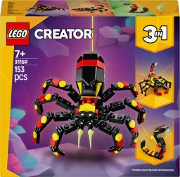 LEGO Creator Dzikie zwierzęta: niezwykły pająk (31159)