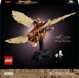 LEGO Icons Maszyna latająca Leonarda da Vinci (10363)