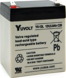 Lestar Akumuliatorius (AGM) YUASA Yuvolt 5Ah 12V F2 VRLA (pakuoteje 10 )
