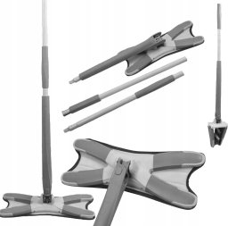 Mop WMC TOOLS Mop podłogowy wyciskany X (szary)