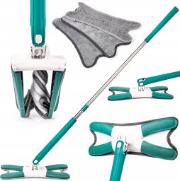 Mop WMC TOOLS Mop podłogowy wyciskany X (zielony)