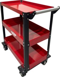 AWTOOLS WÓZEK WARSZTATOWY METALOWY 3 POZIOMY / 100KG