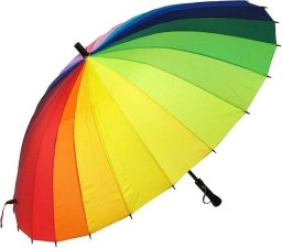 Adar Parasol ręcznie rozkładany tęczowy