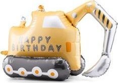 PartyDeco Balon foliowy Koparka 49x76,5cm