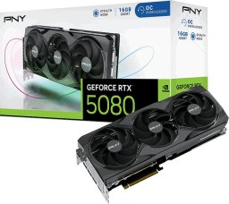 Karta graficzna PNY GeForce RTX 5080 Triple Fan Overclocked 16GB GDDR7 DLSS4 (VCG508016TFXPB1-O)