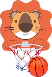 Eddy Toys TABLICA DO KOSZYKÓWKI 40x30CM Z PIŁKĄ LION