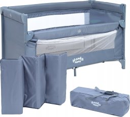 Hanks Kids ŁÓŻECZKO TURYSTYCZNE 2 levels GREY HANKSKIDS