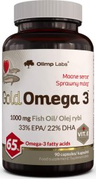 Olimp Labs Olimp Gold Omega 3 (65%) - 90 Kapsułek