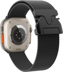 Hurtel Bransoleta Titanium Milanese Loop 42/44/45/46/49 mm - czarna