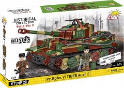 Cobi Historical Collection Polski czołg ciężki Pz.Kpfw. VI Tiger Ausf. E (COBI-3124)