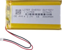 Liter Energy Battery Akumulator Rechargeable 3000mAh 1 szt.