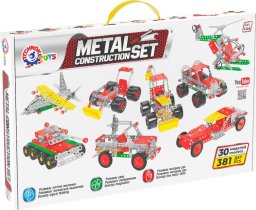 Technok Zestaw Konstrukcyjny Metalowy Składanie Modeli Transport Pojazdy Samoloty