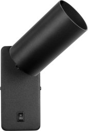 Kinkiet Maclean Kinkiet / lampa ścienna Maclean, punktowa, okrągła, GU10, z włącznikiem, 55x100mm, kolor czarny, MCE369 B
