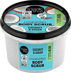 Organic Shop Organic Shop - Cukrowy scrub nawilżający Kokos 250 ml