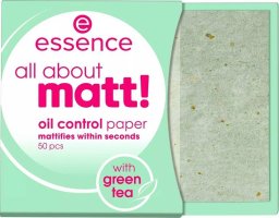 Essence All About Matt! bibułki matujące do twarzy 50szt.