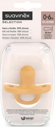Suavinex 308095-SMOCZEK 100% SILIKONOWY FIZJOLOGICZNY SX PRO/0-6M/MUSZTARDOWY/NEW ALL SILICONE