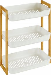 Koszyk prysznicowy 5five Organizer pod prysznic stojący NATUREO, 35 x 20,5 x 45 cm