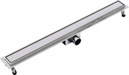 SpiroFlex 700 liniowe odwodnienie prysznicowe AQUA STEEL LA z rusztem szlifowanym SZGM (S)