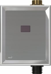 ALCADRAIN Automatyczny zawór spłukujący do WC, chrom, 12 V (zasilanie sieciowe)