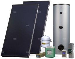 Hewalex Zestaw solarny Komfort Plus HX200-2KS2100.W101kolektory słoneczne