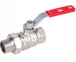 Arco Zawór kulowy prosty półśrubunek 3/4GW-1GZ dźwignia Inox SENA VA30