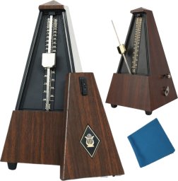 Bitmat DNA MET1 METRONOM MECHANICZNY Z DZWONKIEM DO PIANINA GITARY SKRZYPIEC