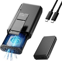 Kieszeń Reagle OBUDOWA KIESZEŃ NA DYSK SSD NVME PCIe M.2 USB-C 4.0 Thunderbolt 4, 40 Gb/s