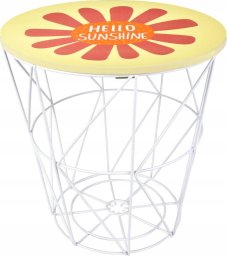 Home Styling Collection Stolik dziecięcy z funkcją schowka, Ø 30 cm
