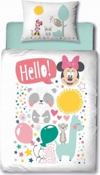 Character World Komplet pościeli Minnie Mouse Disney 100 x 135 cm i 40cm x 60cm