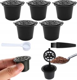 Italian Coffee KAPSUŁKI DO EKSPRESU NESPRESSO WIELORAZOWE 5szt. CFC-5XB