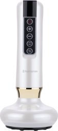 AD Accessories Masażer antycellulitowy z funkcją bańki chinskiej Humanas DermaSmooth - biały