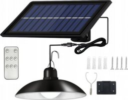 Omi LAMPA SOLARNA ŻYRANDOL SOLARNY OGRODOWA + PILOT