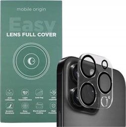 Mobile Origin Szkło hartowane na aparat do Apple Easy Lens Full Cover - iPhone 15 / 15 Plus