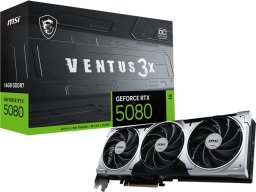 Karta graficzna MSI GeForce RTX 5080 Ventus 3X OC 16GB GDDR7 DLSS4