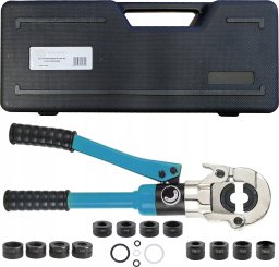 Eurokomp Zaciskarka hydrauliczna do rur 12 końcówek E6251