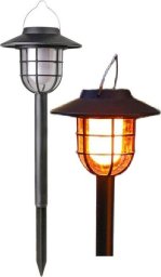 Saska Garden LAMPA SOLARNA EFEKT PŁOMIENIA 2W1 6LED SMD SASKA GARDEN
