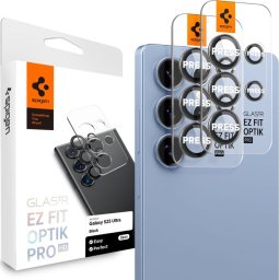 OSŁONA APARATU SPIGEN OPTIK PRO HD GLAS.TR ”EZ FIT” CAMERA PROTECTOR 2-PACK GALAXY S25 ULTRA BLACK