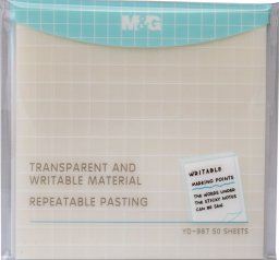 MG Karteczki samoprzylepne transparent 50 ark 76*76MG