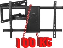 VETOUSON 100kg Uchwyt do Telewizora 50-120 cali VX-502 Ultra Mocny Wieszak TV Uniwersalny