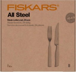 Fiskars All Steel steak tool set 24 pcs.