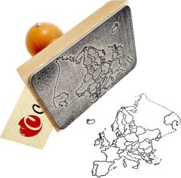 Colorado Stempel mapa Europy